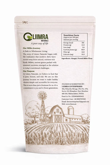 Liimra Naturals - Foxtail - Kangni Millet Flour