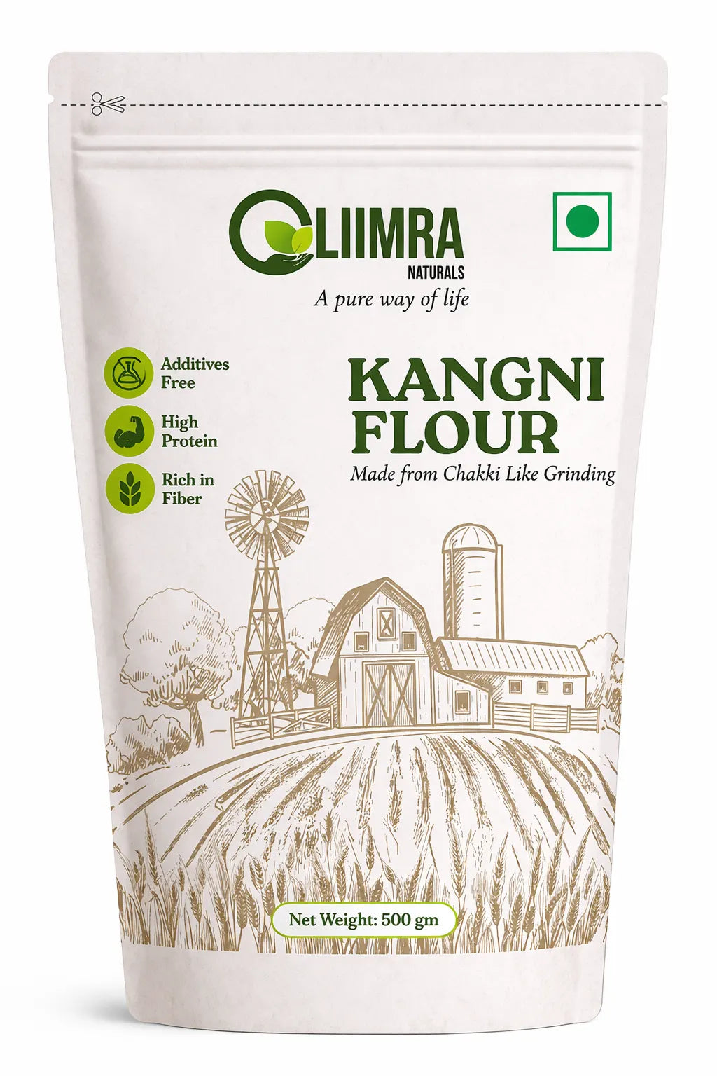 Liimra Naturals - Foxtail - Kangni Millet Flour