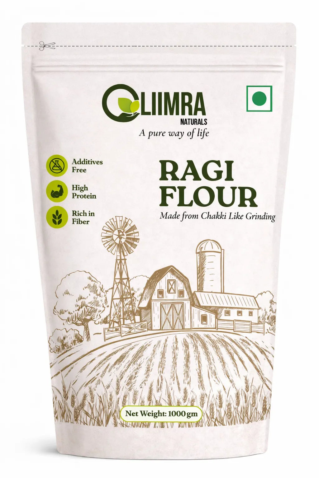 Liimra Naturals -  Finger Millet - Ragi